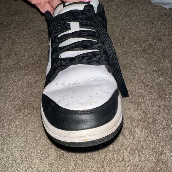 Womens Dunk Low Black/White - Picture 12 of 16